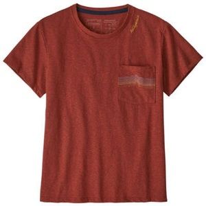 Patagonia Women's Ridge Rise Stripe Pocket Responsibili-Tee® T Shirt